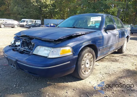 2003 Ford Crown Victoria Police z USA, uszkodzony, nr VIN 2FAFP71W43X178426